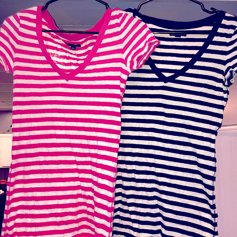 Pair of AE V-Necks!